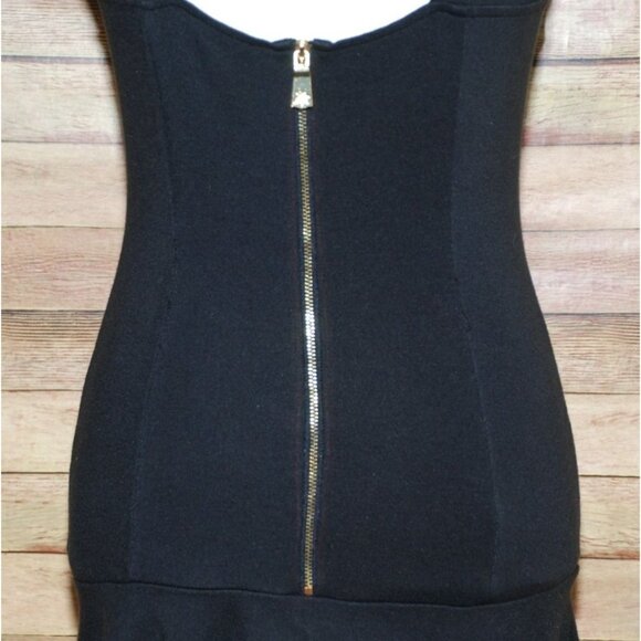 Kate Young Ladies Black Dress Size 2 Fit And Flare Back Zip Whimsy Goth - Picture 8 of 12